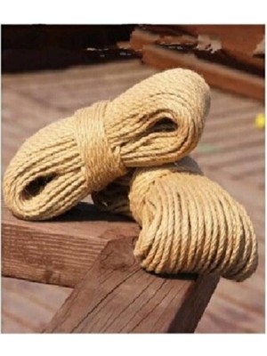 Srp 3 mm 10 Metre Doğal Jüt Ip Halat Keten Halat