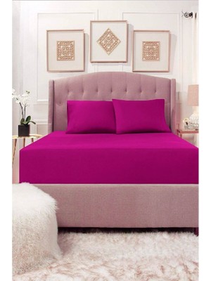 Çift Kişilik 160 x 200 Lastikli Çarşaf Seti  Pamuklu