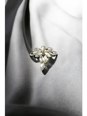 Yapıştırma Taşlı Sivri Form Aksesuar