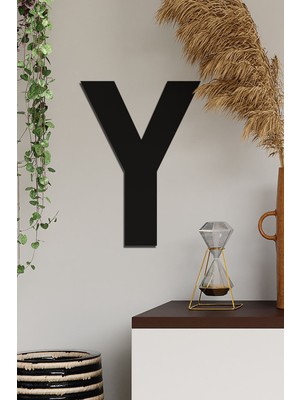 Ahşap "y" Harfi - Lazer Kesim Harfler