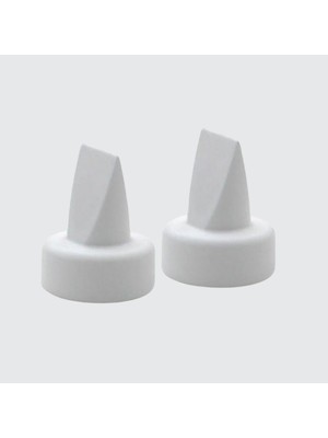 Lansinoh 2 Si 1 Arada Göğüs Pompası ile Uyumlu Beyaz Valf 2'li