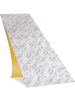 Tink Kendinden Yapışkanlı Mermer Desenli Pvc Parke 25 x 80 cm / 5 Adet / 1 M²