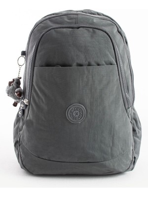 Duomino Krinkıl Suya Dayanıklı Büyük Boy Siyah Klinkır Sırt Çantası Seyahat Okul Çanta 14 Lise