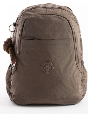 Duomino Krinkıl Suya Dayanıklı Büyük Boy Siyah Klinkır Sırt Çantası Seyahat Okul Çanta 14 Lise