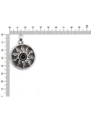 Boncadas Yuvarlak Metal Aksesuarlar ve Kolye Uçları
