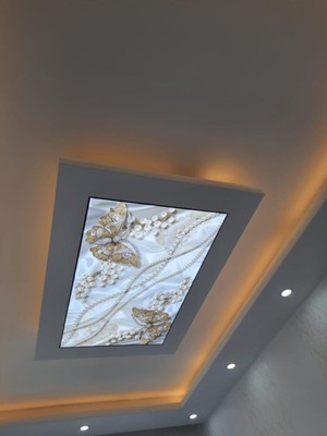 Oturma Gergi Tavan Modelleri