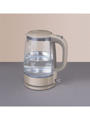 Su Isıtıcı K515, Şık ve Güvenli Cam Su Isıtıcı, 1.7l Kapasite