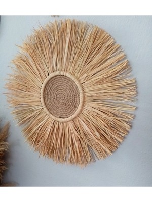 Rafya Halatlı Duvar Aksesuar Süsü