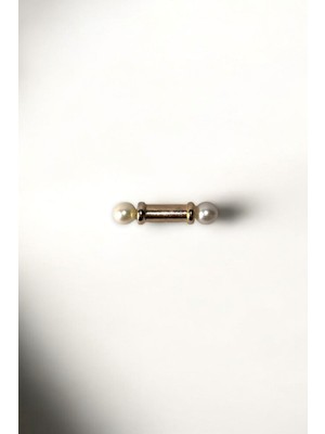 Metal Inci Detaylı Kısa Broş