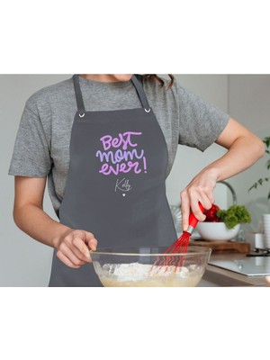 Mediterian Kişiye Özel Renkli Mutfak Önlüğü, Şık ve Kullanışlı Tasarım, 77x150 Boyut