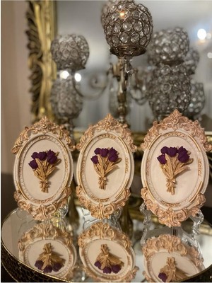 Lale Masa Duvar Süsü 3 Lü Set