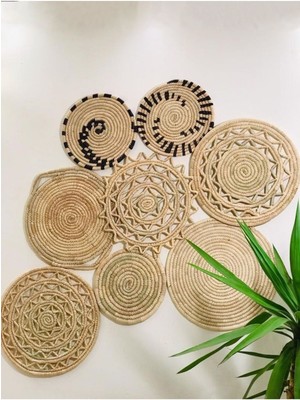 Laura Hasır Duvar Süsü Seti _ 8'li Set