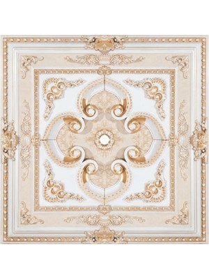 Kare 90*90 Bronz Saray Tavan