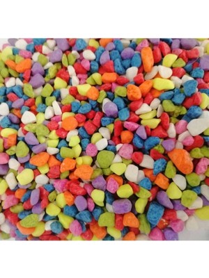 Renkli Çakıl Taşı 1 kg