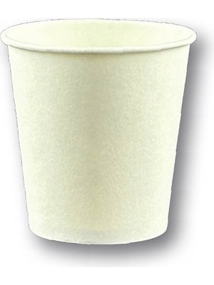 Ambalajın 2,5 Oz Beyaz Baskısız Karton Bardak Kahve, Çay, Shot