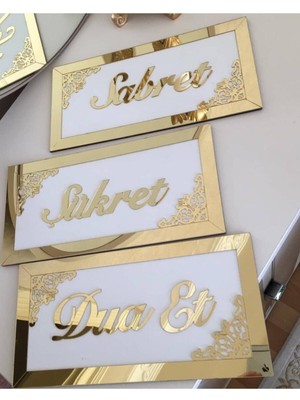 Sabret Şükret Dua Et 3 Lü