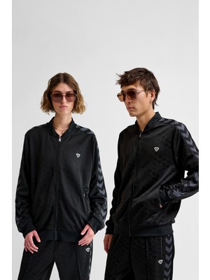 Archıve Regular Poly Aop Fermuarlı Sweatshırt