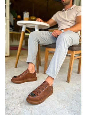 Nemere Crt Mirror Erkek Ayakkabı Taba