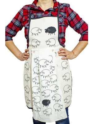 Mediterian Su geçirmez mutfak önlüğü ve havlusu seti, şık ve kullanışlı 50x70, pamuk polyester