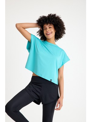 Scorp Victory Kadın Spor Tişört Mavi