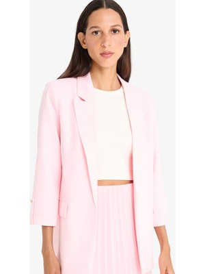 DeFacto Regular Cepli Apoletli Blazer Ceket F3694AX25SM