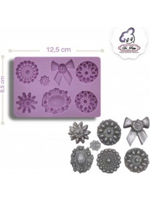 Teknotrust Silikon Kalıp Broş Seti