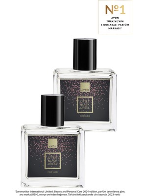 Kadınlar İçin Avon Little Black Dress EDP 30 ml Çiçeksi Koku İkili Set