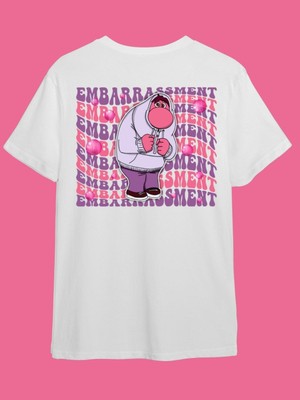 Ters Yüz Kids Ön Arka Baskılı T-Shirt