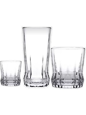 Paşabahçe 950082 6'lı 18 Parça Gaia Su Bardak Takımı