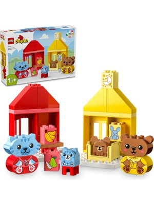LEGO® DUPLO® Günlük Rutinlerim: Yemek ve Uyku Zamanı 10414 - 1½ Yaş & Üzeri Çocuklar için Eğitici Oyuncak Yapım Seti (28 Parça)