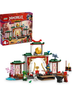 LEGO® NINJAGO® Ninja Spinjitzu Tapınağı 71831 - 4 Yaş & Üzeri Çocuklar için Yaratıcı Oyuncak Yapım Seti (158 Parça)