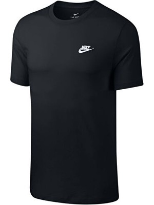 Nike M Nsw Club Tee Erkek Günlük Tişört AR4997-013 Siyah