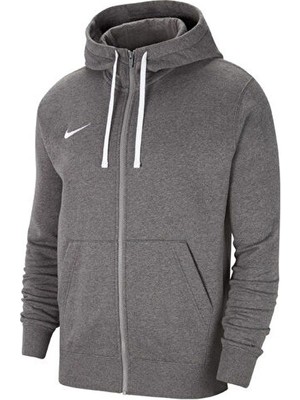 Nike M Nk Flc PARK20 Fz Hoodie Erkek Futbol Ceketi CW6887-071 Gri