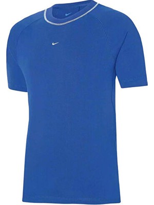 Nike M Nk Strike 22 Thicker Ss Erkek Futbol Tişörtü Dh9361-463 Mavi