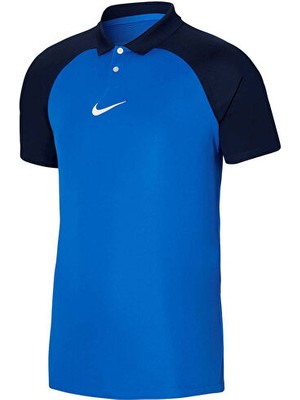 Nike Academy Pro Polo Üst S/S Erkek Futbol Polo Tişörtü Dh9228-463 Mavi