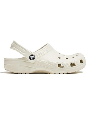 Crocs Classic Unisex Terlik Bej 10001-0HZ Düz Taban Konforlu Günlük Kullanım İçin