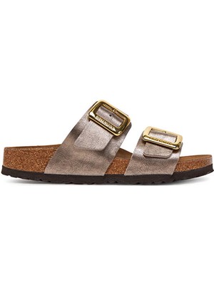 Birkenstock Sydney Cushion Buckle Bf Graceful Kadın Terliği 1029372-20324 Kahverengi