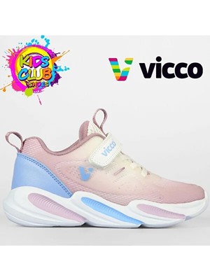 Vicco Samur Phlon Hafif Taban Cırtlı Spor Ayakkabı Pudra