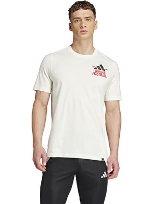 adidas Fun Slogan G T Erkek Antrenman Tişörtü Jd8215 Beyaz