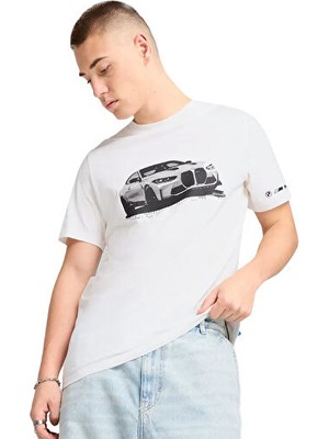 Puma Bmw Mms Ess Graphic Tee Erkek Günlük Tişört 63063302 Renkli