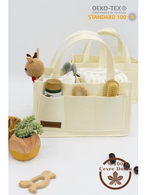 Keçe Anne Bebek Bakım Çantası, Yenidoğan Alt Açma Değiştirme Organizer, Taşınabilir Düzenleyici, Be