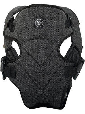 Teknotrust Pro Comfort Kanguru Antrasit Bebek Taşıma Çantası Ana Kucağı Anakucağı Sling