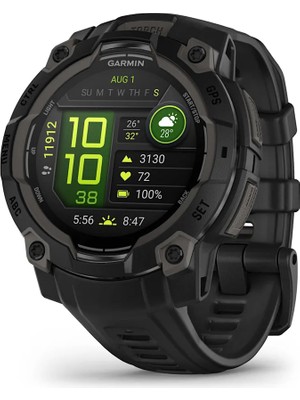 Garmin Instinct 3 – 45 mm, AMOLED - Siyah