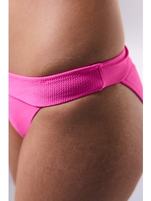 Pembe Pale Super Düşük Bel Bikini Altı