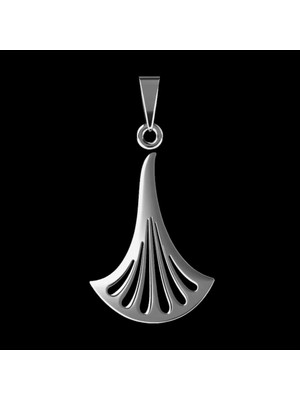 TabiTela 925 Ayar gümüş kolye deniz borusu kabuğu   SM4306