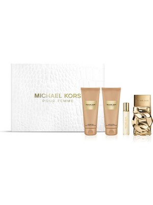 Michael Kors Pour Femme Edp 100 ml + Body Lotion 100 ml + Shower Gel 100 ml + Edp 10 ml