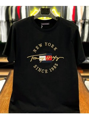 Tommy Jeans Erkek Göğüsde Nakış Işlemeli Icon Roundall Tişört
