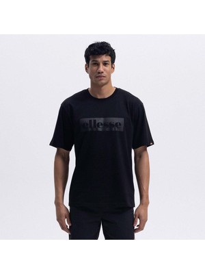 Ellesse EM390-BK Oversize Tee Erkek T-Shirt - Siyah