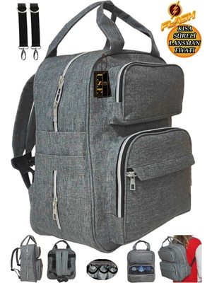 Bebek Bakım Sırt Çantası Organizatör Fonksiyonel Anne Bebek Bakım Sırt Çantası