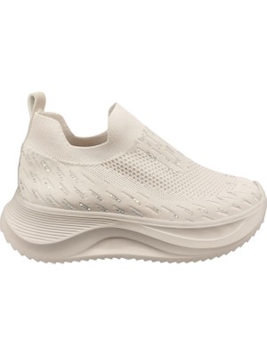 Ventes 679707Z Memory Foam Ortopedik Taban Günlük Kadın Triko Sneaker Ayakkabı